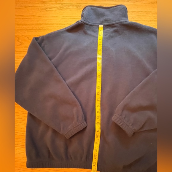 Bolle Golf Mens Medium LS‎ Fleece Zip Front Sport Jacket Navy Blue - Picture 8 of 8